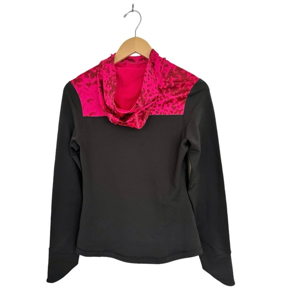 Adidas Climawarm Pullover Hoodie Black And  Pink Size Small - Picture 13 of 15